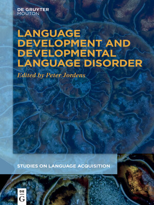 cover image of Language Development and Developmental Language Disorder
